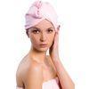 Wholesaling 2014 Microfiber Magic Hair Dry Drying Turban Wrap Towel/Hat/Cap Quick Dry Dryer Bath