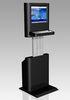 Wifi Internet Airport Queue Card Dispenser Kiosk With Adjustable Touch Screen