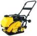 Road Construction Machinery Vibration Plate Compactor Single Direction in Yellow