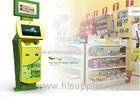 Dustproof Bill Pay Kiosk / cash payment kiosk Card printer