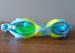 Yellow Blue Latex Free Silicone Swimming Goggles For Children