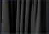 Black 100% Polyester Material Balckout Curtain Fabric / Knitted Microfiber Brushed Fabric