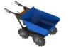 Blue Four Wheeled Wheelbarrow Mini Dumper 4X4 Gardening Tools