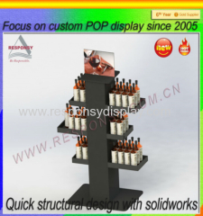 Factory wholesale custom bottle/wine display rack