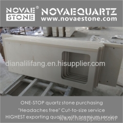 Cream Marfil quartz stone