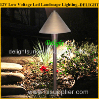 copper Led light 12v brass landscape lighting 12V garden landscape light Led path way light