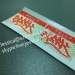 New Arrived Holographic Eggshell Sticker Custom with Design Printed Hello And Name Hologram Seal Sticker