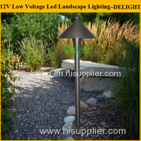 Outdoor led light garden landscape led light low voltage led lawn light copper color landscape lighting