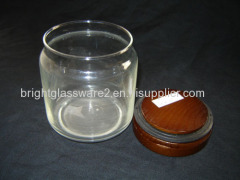 Natural Wooden Lids with Silicone Ring For Glass Jar&Storage Jar