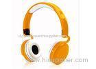 UV Print Mobile MP3 HI FI Stereo Headphones / 40mm HI FI StereoSpeaker with PVC Cord