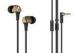Fashionable Small In Ear Headset Stereo Earbuds With Microphone 1.20m PU Cord