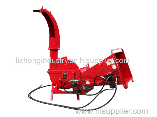 6inch chipping capacity 3 point hitch tractor wood chipper shredder