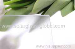 4.0mm AR coating low iron solar patterned glass
