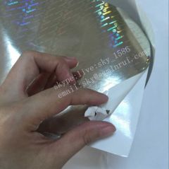 Customized Patterns Ultra Adhesive Holographic Destructive Vinyl Tape Destructible Vinyl Paper Print Different Styles