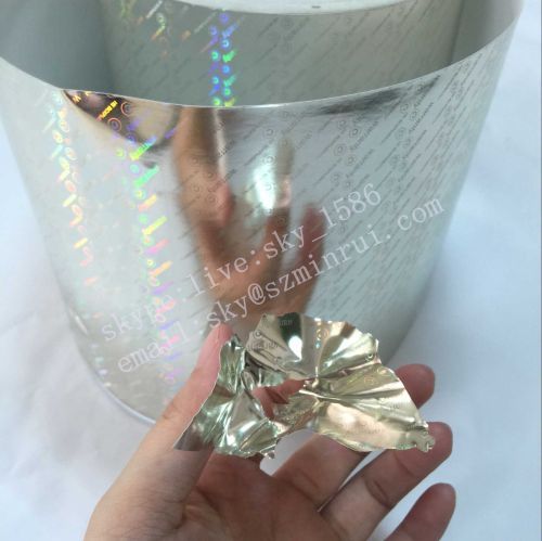 Nice Price Silver Hologram Sticker Custom 3D Effect Sticker  with PET Material