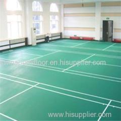 Muti-Purpose PVC Vinyl Flooring/Badminton Floor