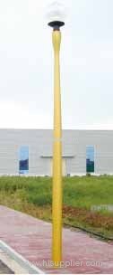 Aluminum decorative garden lamp pole