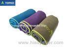 Slip - Resistant Large Yoga Towel Blue And Purple / Microfiber Travel Towel