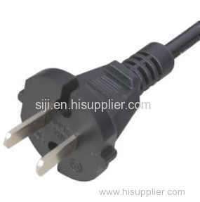 Chinese CCC certificate two-pin/two pole GB power plug