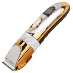 Cordless Blade Ceramic Electric Hair Clipper with LCD Clipper with Charger Holder