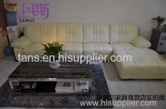 3+1+chaise sectionals reather sofa Y083