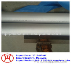 ASTM A312 TP304H seamless tube