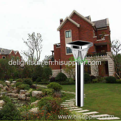 Stainless Steel Outdoor Garden Landscape Lawn lamp PIR Motion Sensor Solar Garden Led Lawn Light