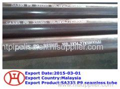 SA335 P9 seamless tube