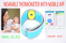 Wearable child smart thermometer for IOS /android convenient and easy to have baby temperature FCC CE proved