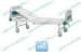 Castor With Brakes Hospital Patient Manual adjustable Beds with one Crank