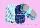 Comfortable Soft Chenille Microfiber Car Wash Sponge or Mitt with Elastic Straps