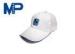 White Kids cute Personalized Baseball Caps with lovely printing spangled brim