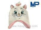 Girls Kids Lovely Animal Embroidery Knitter Beanie Hats for Ski in winter