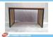 Black metal display table retail sale shopping mall MDF display table