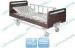 Foldable and adjustable mechanical hospital bed with Drainage Hook and Patient Name Card