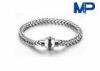 Personalized size Mens Link Bracelet of 316L Stainless Steel Magnetic