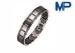 Customizable Fashionable magnetic titanium metallic bracelets for girls