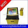 Ticket vending kiosks thermal printer and finger print reader custom kiosk design