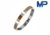Titanium Bio magnetic Metal Bracelet Wrist Strap dressed in Engagement / Anniversary