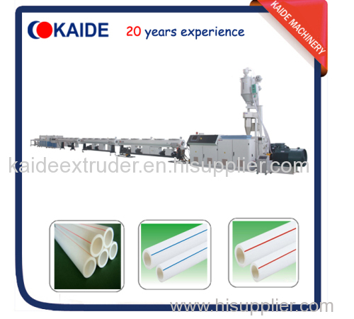PPR water pipe making machine/ PPR pipe extruder machine KAIDE