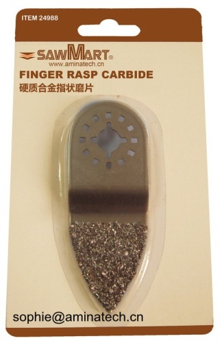 Carbide Grit Multi-Tool Finger Rasp