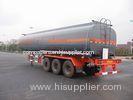 43cbm Liquid Tank Truck Semi-Trailer Anti Seismic For Chemical Industries