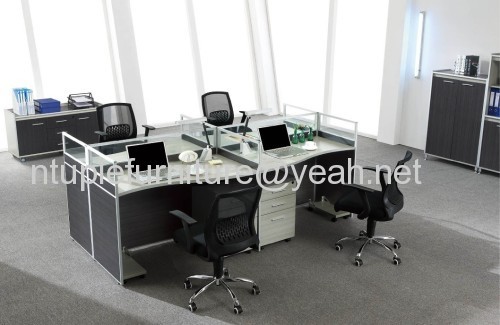 four seater office workstation #201029