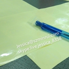 Custom Waterproof Self Adhesive Transparent Sticker Label Clear Vinyl Sticker With Glossy Lamination For Cosmetics