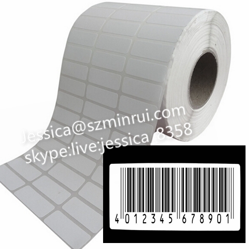 Widely Used Customized Security Tags Printing Bar Code Print Special Number With Strong Adhesive