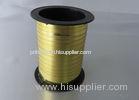 Yellow Gold Metallic Curling ribbon 10mm X 10m for gift packing and decoration