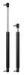 2112-8231015 Tailgate Gas Strut Automobile Rear Door Gas Spring