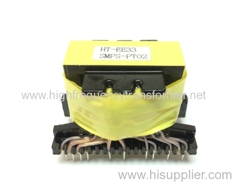 EE Series pin type power transformers power supply high frequency EE EI serises electrical transformer