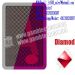XF A Plus Plastic Poker Playing Cards With Green / Brown Color For Contact Lenses / For Poker Predictor / For Backside