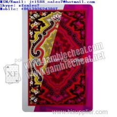 XF Gamble Magic King KEM Plastic Cards For Marked Cards With Red And White Color